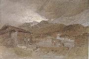 Joseph Mallord William Turner Mountain oil painting on canvas